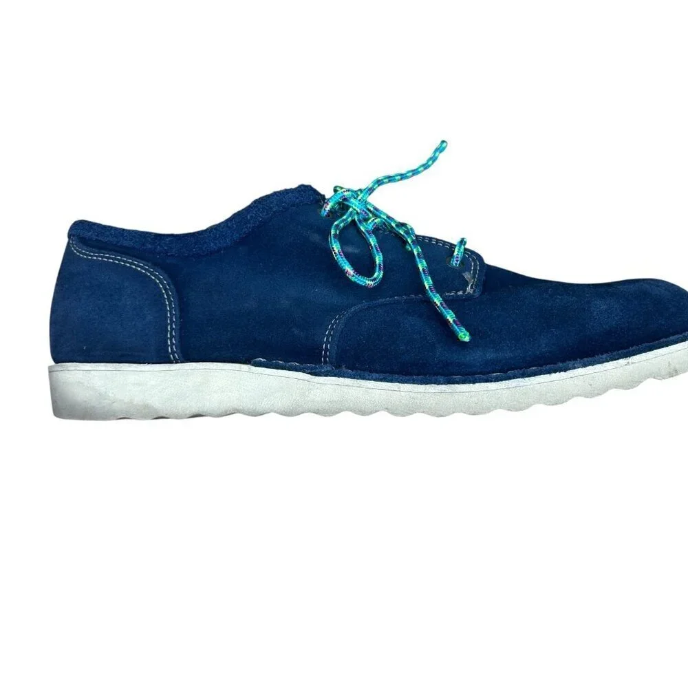 Danner Mt. Tabor Blue Suede Lace Up Oxfords Size 8.5